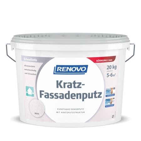 Kratz-Fassadenputz