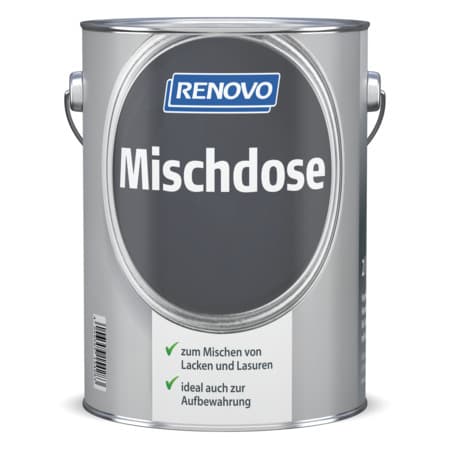 Mischdose und Deckel