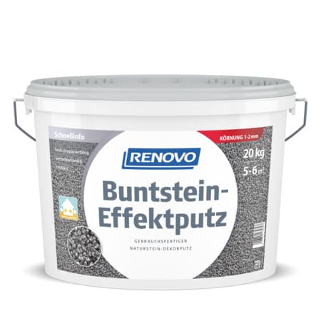 Buntstein-Effektputz 1- 2 mm