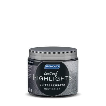 Glitzerzusatz