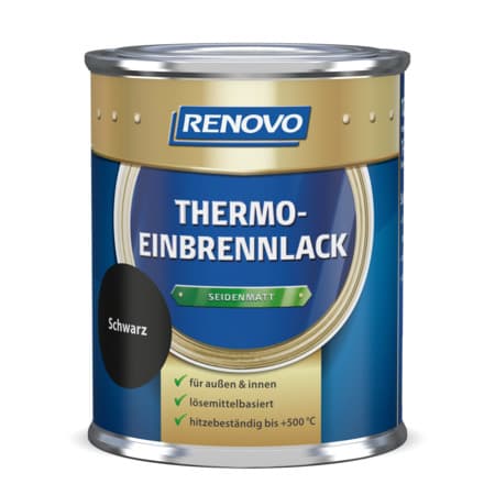 Thermo-Einbrennlack Schwarz